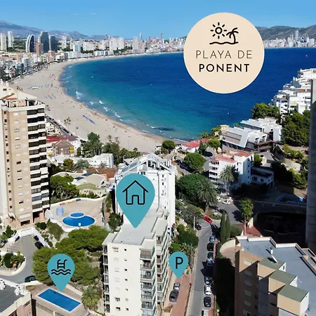 Con Piscina - 2 Playas 貝尼多姆