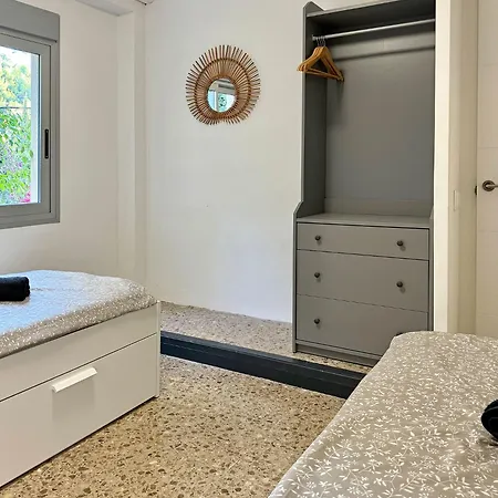 公寓 Con Piscina - 2 Playas 貝尼多姆